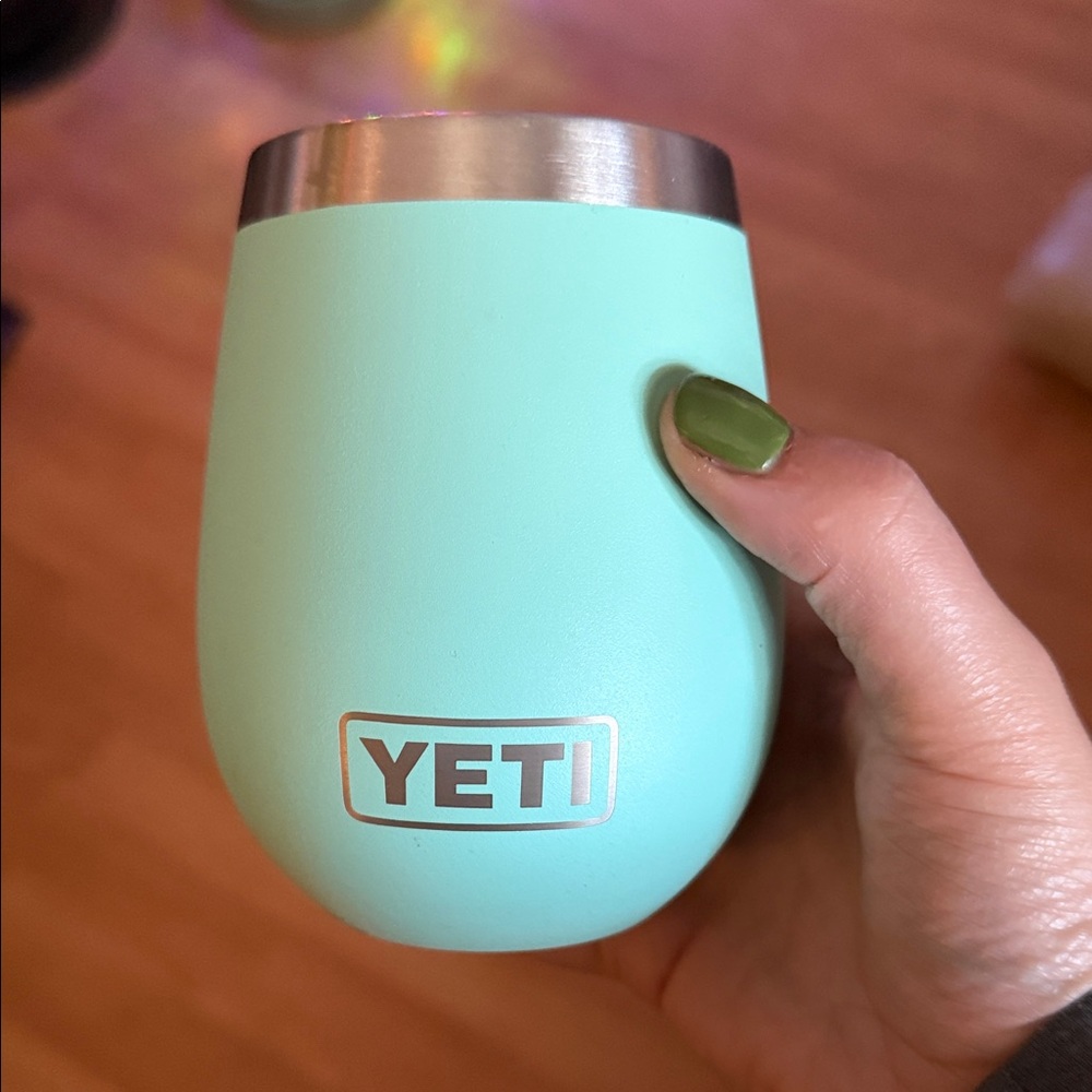 YETI Aqua Stainless Steel Tumbler